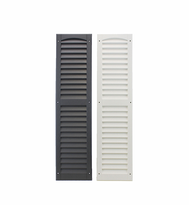 Shutters 9" x 36" Black Deluxe